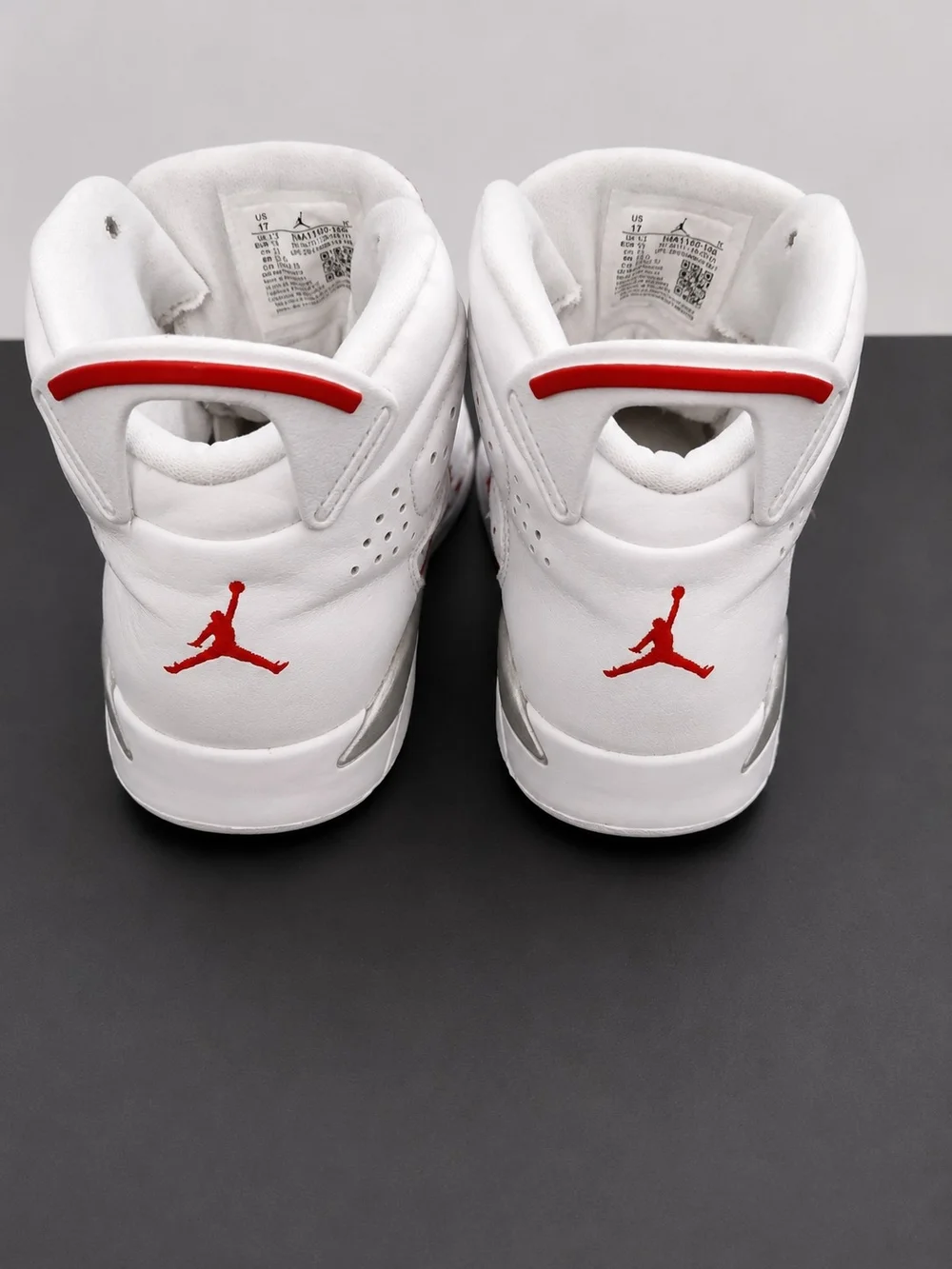 Jordan Kids Mid Top Sneakers White Red